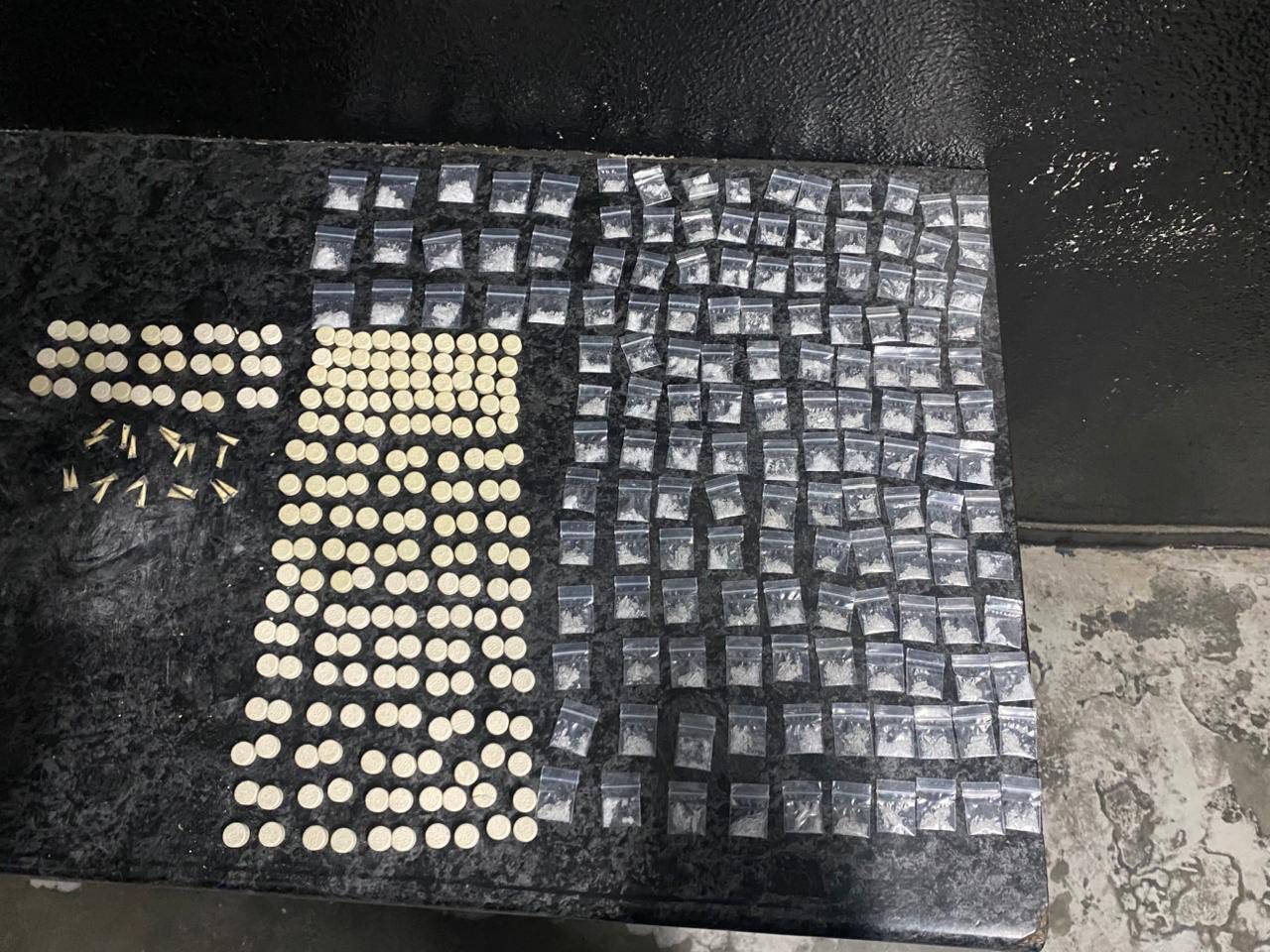 Drugs confiscated in Silvermyn Street, Tafelsig, Mitchells Plain