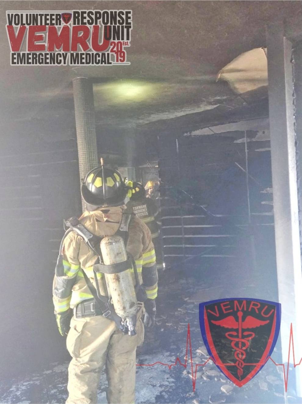 Fire at a business premises next to Solomon Mahlangu Drive in the Waterkloof Ridge area of Pretoria East