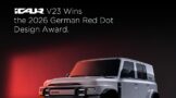 iCAUR V23 Earns International Design Recognition at Red Dot Awards