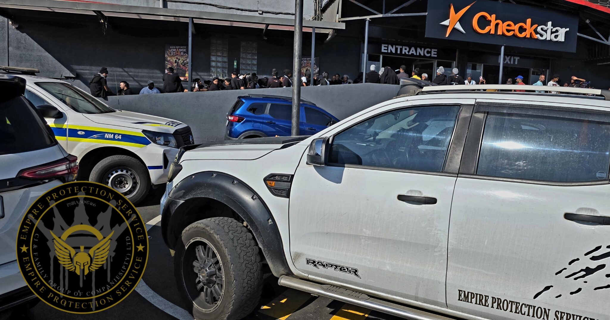 Confrontation de-escalated at Checkstar Mt Edgecombe - Durban, KZN