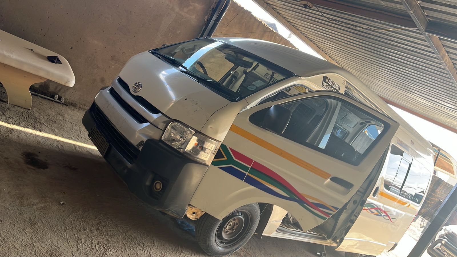 A stolen vehicle and property recovered during an operation conducted in Ebony Park Extension 6
