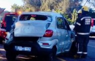 Suzuki Overturned After Striking Barrier: Virginia - KZN