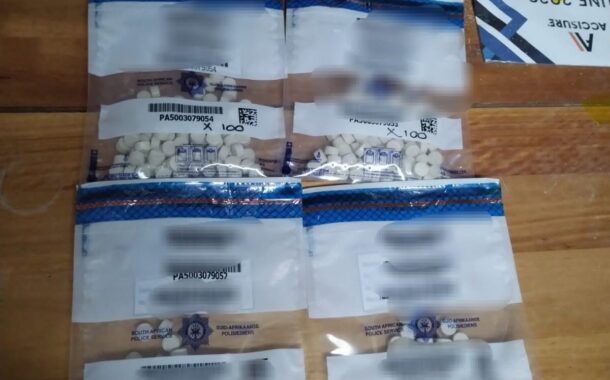 Drugs seized from a taxi heading to Calvinia