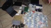 Suspect arrested for possession of suspected stolen property, contravention of the Immigration Act and bribery
