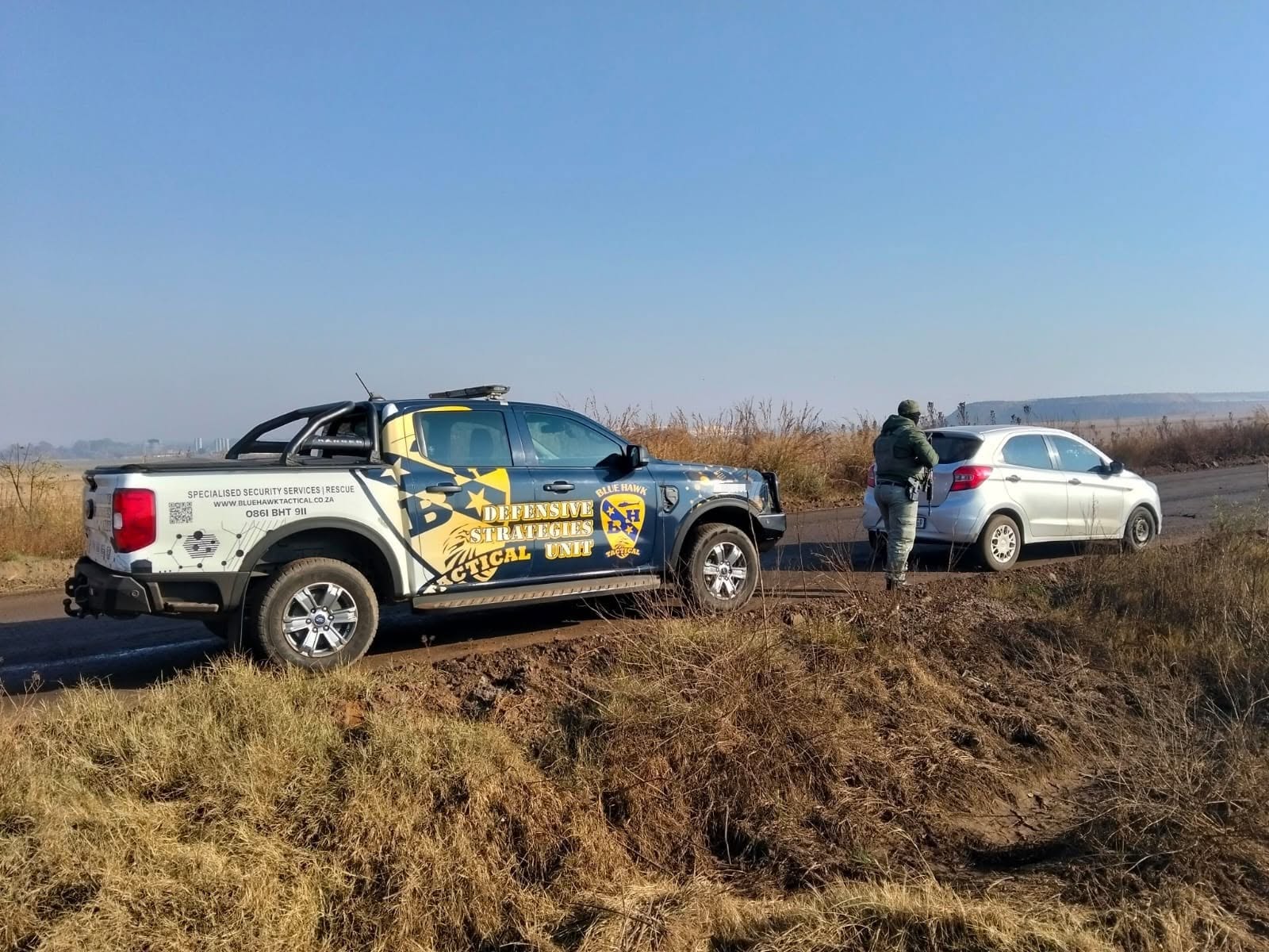 Sought vehicle recovered at Aston Lake, Springs