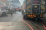Commercial building fire in the Johannesburg CBD