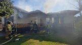 Residential structure fire in Germiston