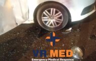 Collision at the intersection of Stalls Road and Jamnyn Avenue, Bloemfontein