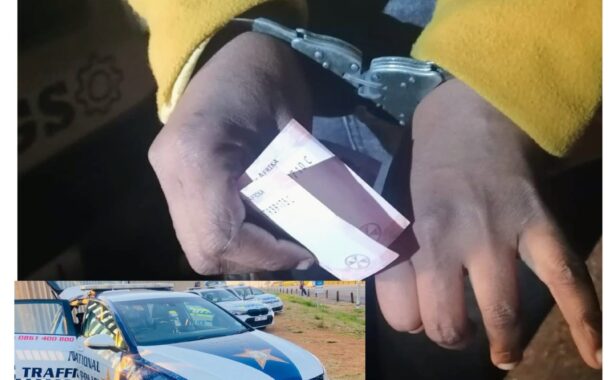 Undocumented person arrested by the National Traffic Police at the N1 Baobab Toll Plaza near Musina