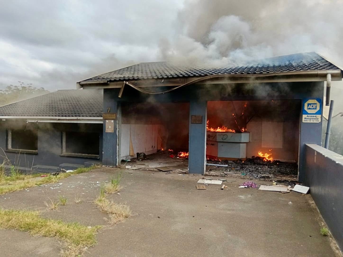 Abandoned House Gutted By Fire: Verulam - KZN