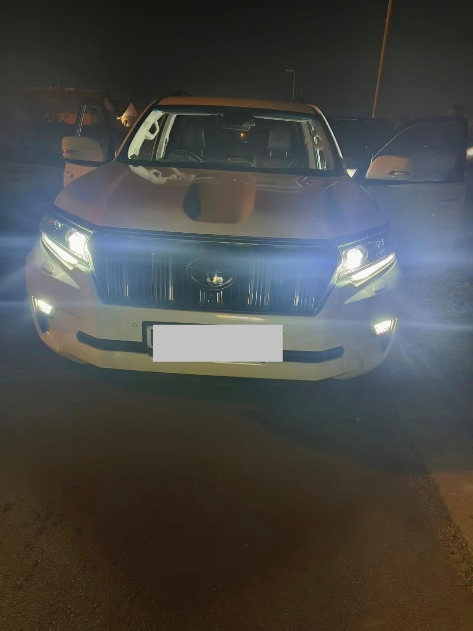 An undocumented male was arrested, and a stolen vehicle was recovered in the Boksburg and Springs areas