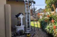 Patient rescued from the roof of a property at Kempton Park