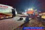 Motorcycle collision on Old Johannesburg Road near Uitsig Road in Rooihuiskraal, Centurion