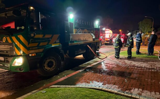 Structural fire at a residence in Vanderbijlpark