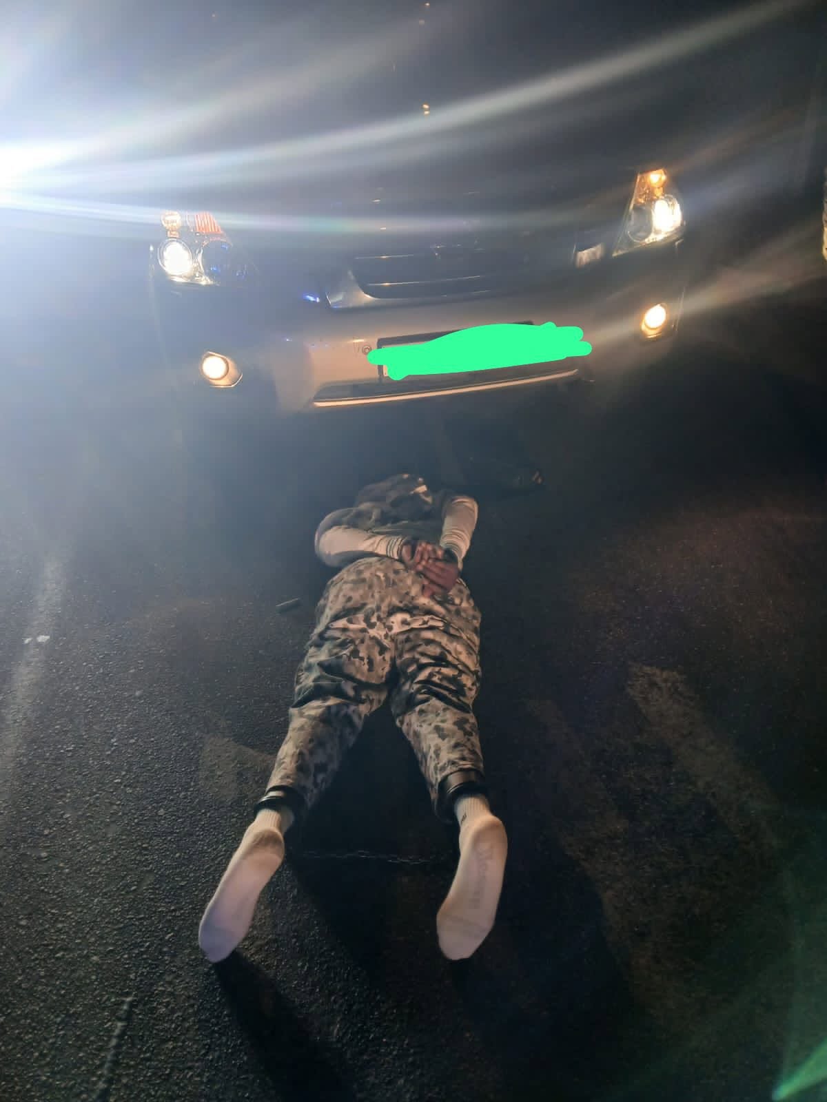 Arrest made and vehicle recovered during a multidisciplinary anti-smuggling operation conducted by law enforcement agencies in Limpopo,