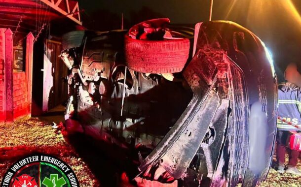 PVES members responded to reports of a single-vehicle motor vehicle accident in Montana