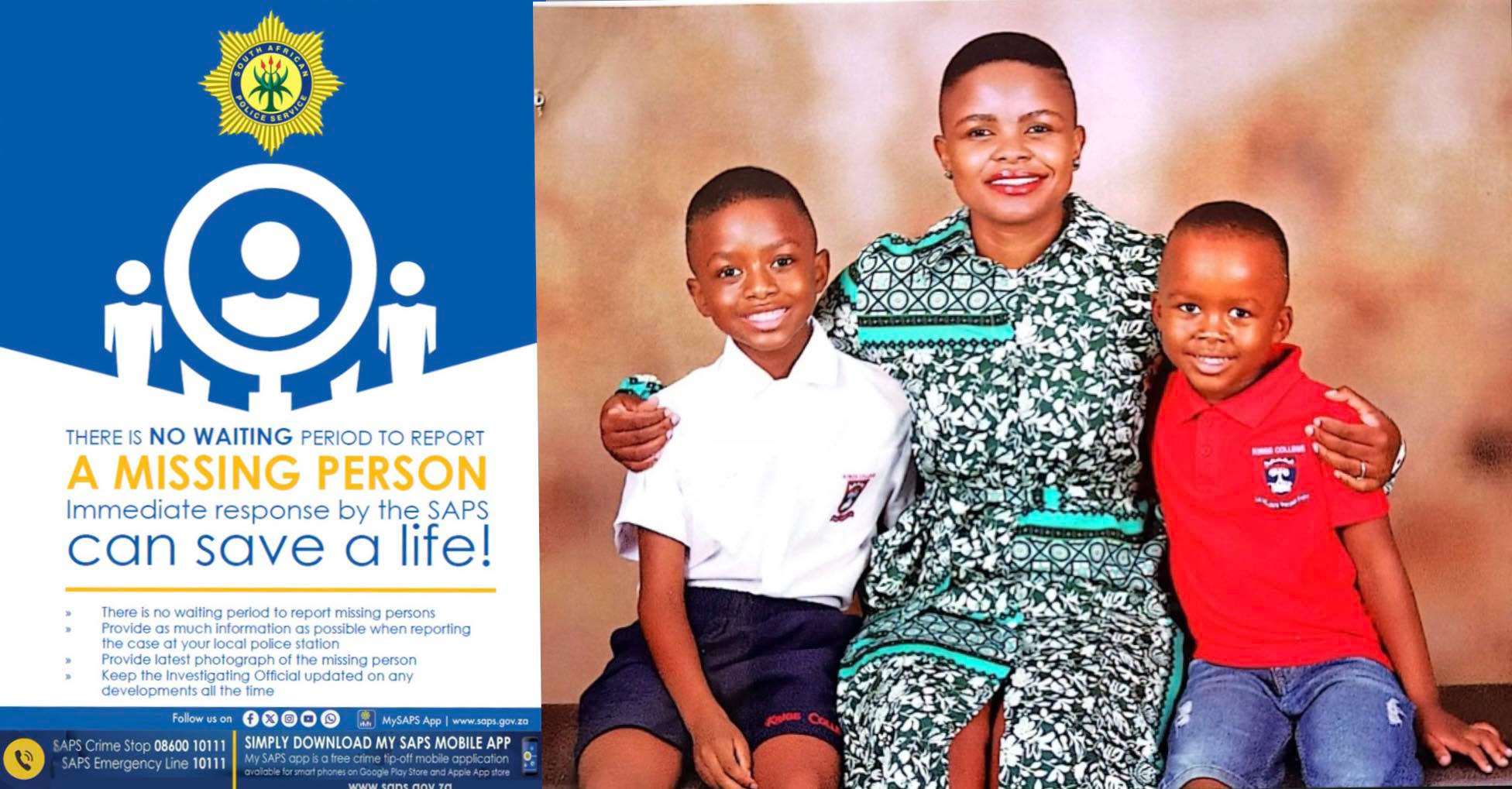 Search for a missing mother and children from Lephalale