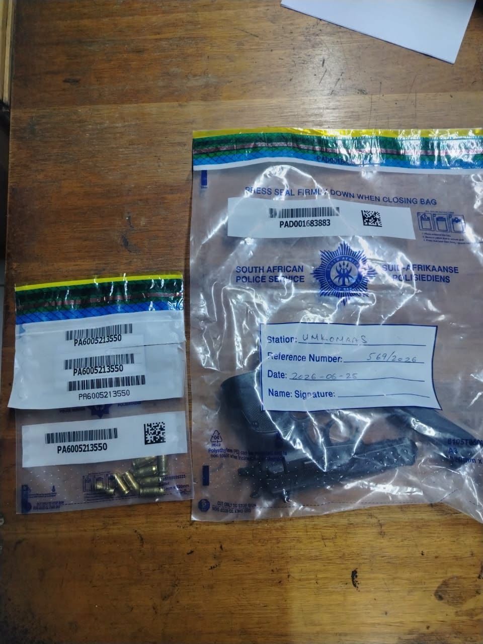 Suspect arrested and a stolen firearm recovered during an intelligence-driven operation in the Mfume area