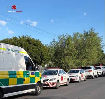 Community medics attend to several medical and roadside emergencies
