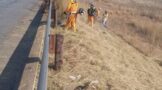 Road maintenance performed along the R59