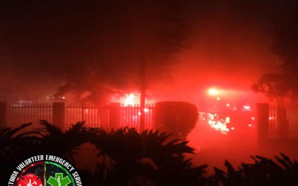 House fire in Montana