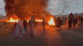 Community protest along the N2 in Dutywa