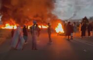Community protest along the N2 in Dutywa