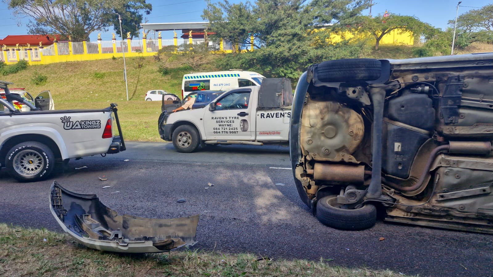 Serious Accident after Bayview offramp Chatworth