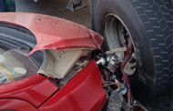 Collision on Queen Nandi Drive near the Engen