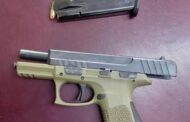 Suspect arrested for pointing a firearm and intimidation, in the Crystal Park area