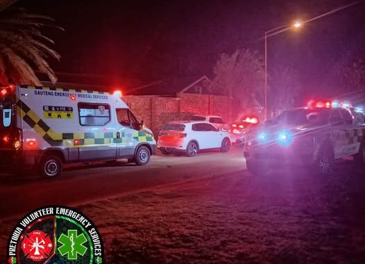 Medical emergency in Doornpoort
