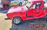 Collision involving multiple vehicles on Solomon Mahlangu Drive in the Wapadrand area of Pretoria East