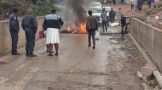 A protest action is currently underway in Mandela Park, Verulam