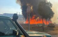 Fidelity SecureFire crews responded to a vegetation fire in Gosforth Park