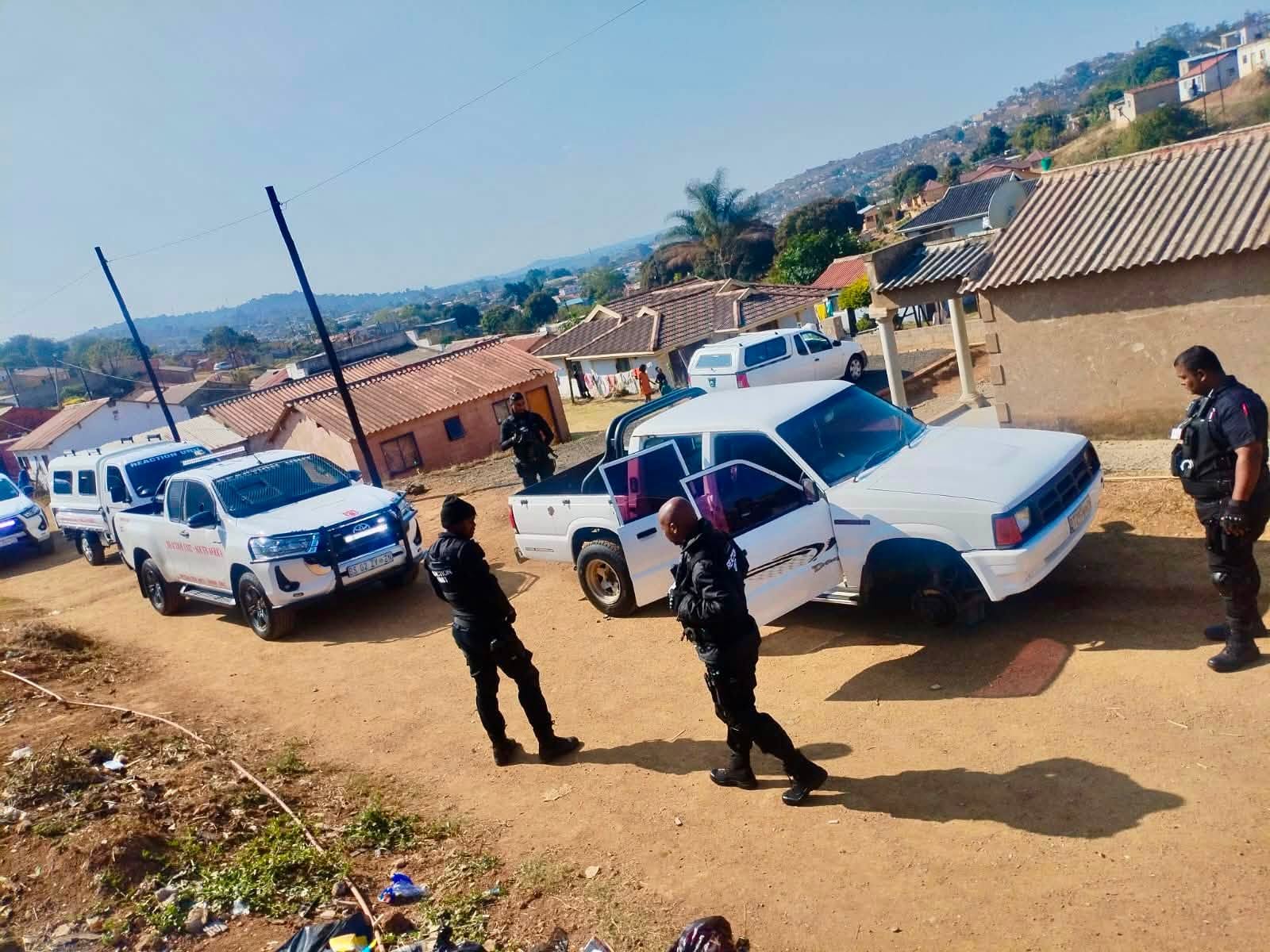 Stolen Bakkie Recovered Stripped: Amaoti - KZN