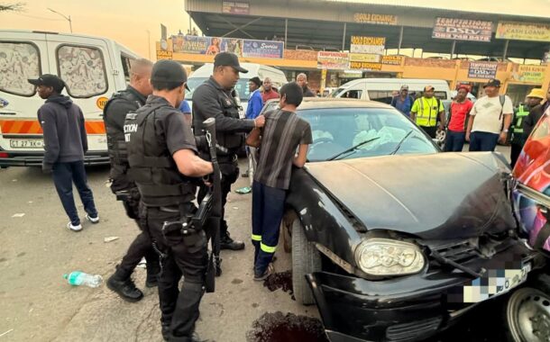 A customer's vehicle was crashed by a reportedly intoxicated Mechanic in the Verulam CBD - KZN