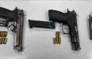 Woman arrested for the unlawful possession of three unlicensed firearms and ammunition in Bongolethu Location, outside Cacadu