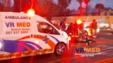 VR Medical responded to a vehicle vs bike accident at the corner of Stalls and Benade Drive, Bloemfontein