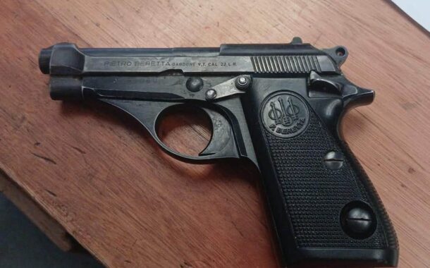 The Odendaalsrus police have arrested a 36-year-old man for the unlawful possession of a firearm