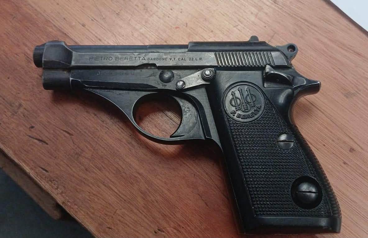 The Odendaalsrus police have arrested a 36-year-old man for the unlawful possession of a firearm