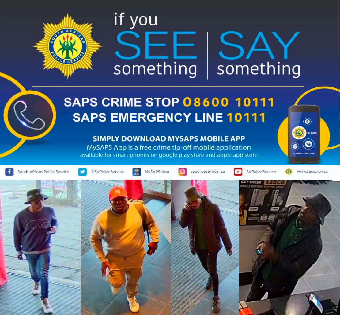 Police seek assistance in investigating an armed robbery at Welkom