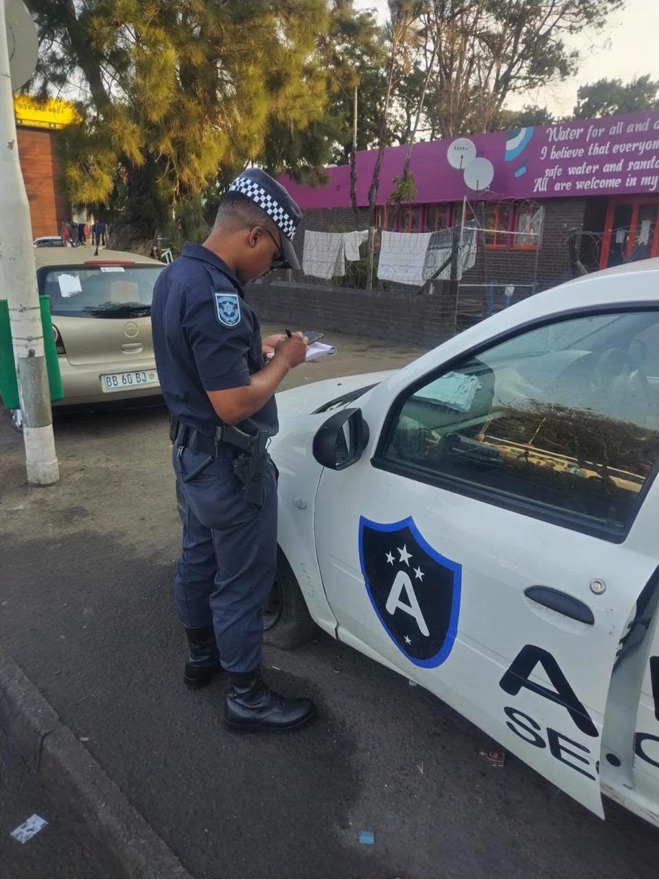 Durban Metro Police Service officers conducted a bylaw enforcement operation