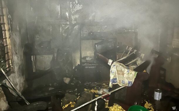 Residential structure fire in Rustenburg