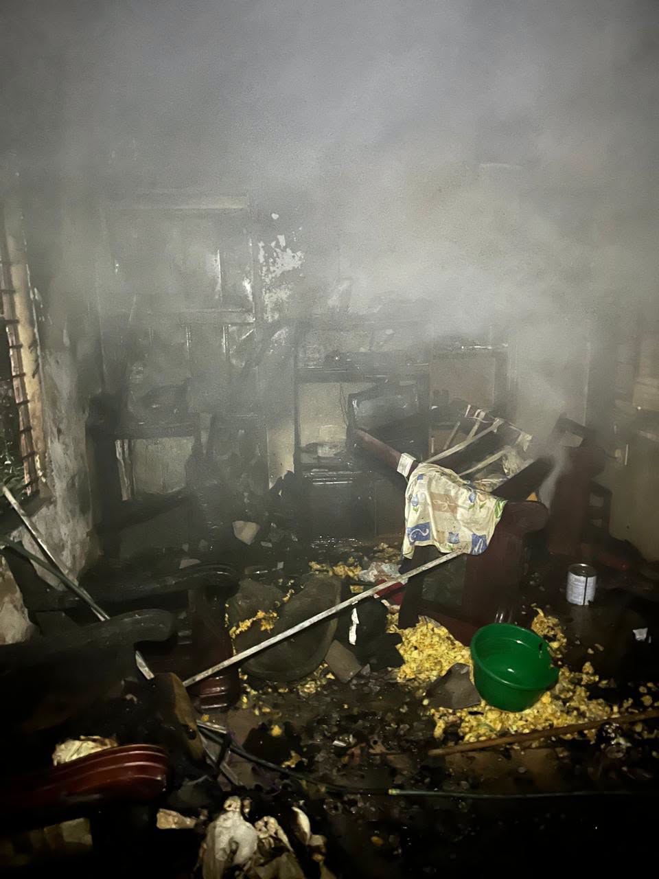 Residential structure fire in Rustenburg