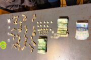 Suspects arrested allegedly dealing in illicit drugs at the local taxi rank, Welkom