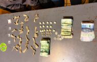 Suspects arrested allegedly dealing in illicit drugs at the local taxi rank, Welkom