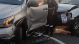 A motor vehicle collision has occurred on Queen Nandi Bridge
