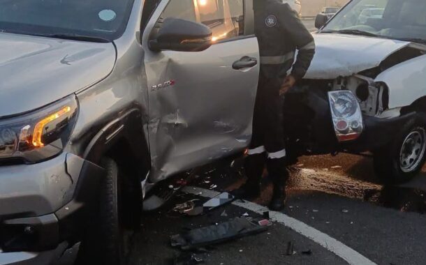 A motor vehicle collision has occurred on Queen Nandi Bridge