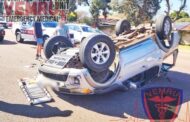 Serious motor vehicle accident on the N1 southbound before Botha Avenue in Pretoria East