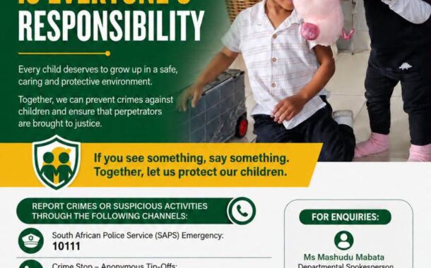 Children's Safety Is Everyone's Responsibility: Department Calls for Increased Vigilance